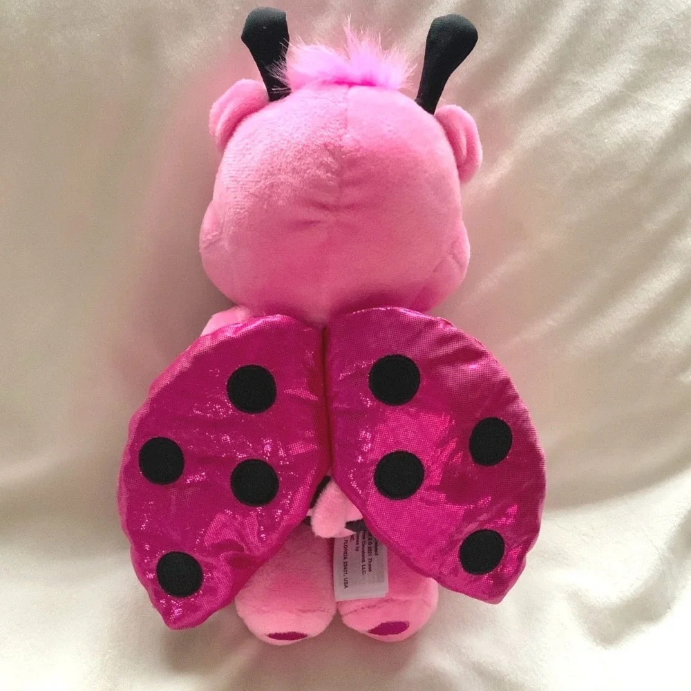 Care Bears Cheer Bear Ladybug Plush 10
